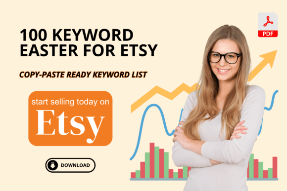100 KEYWORD EASTER ETSY