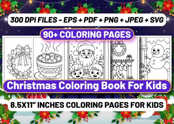 Christmas Coloring Book for Kids KDP: A Creative Resource for Young Artists