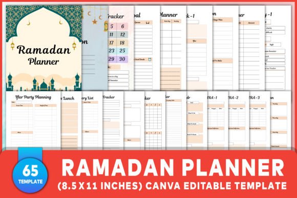 Editable Ramadan Planner Canva Template: A Comprehensive Guide to Organizing Your Holy Month
