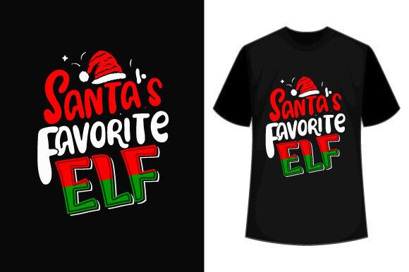 Santa's Favorite Elf: A Versatile Design for Custom Products