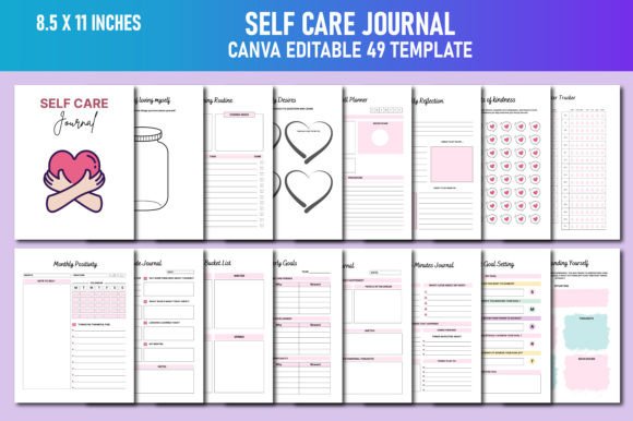 Self Care Journal Canva KDP: A Practical Tool for Mindful Living