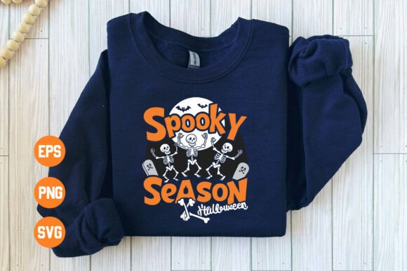 Spooky Season Halloween Shirt: A Versatile Design for Creative Projects