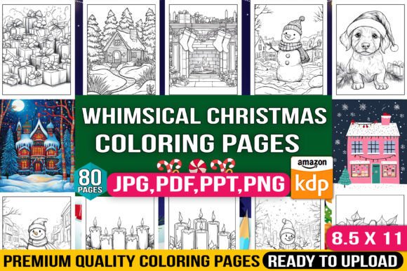 Whimsical Christmas Coloring Pages: A Magical Way to Celebrate the Holidays